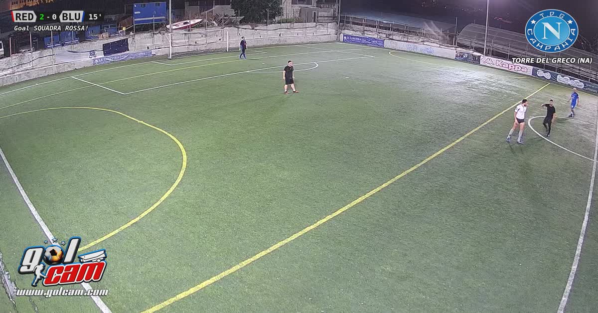 gol 1 rosso vs blu