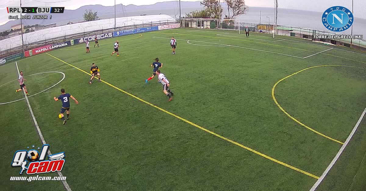 2-1 goal Boca Carlo Vitiello 