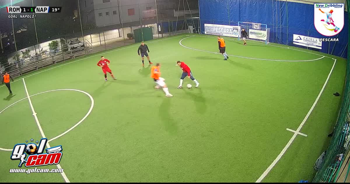 Dribling e gol