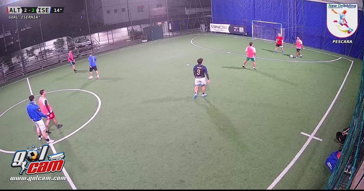 azione di squadra e gol di pun