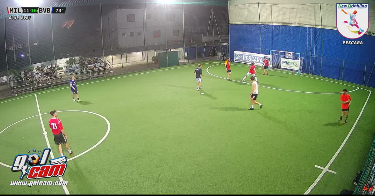 Palla recuperata e gol 