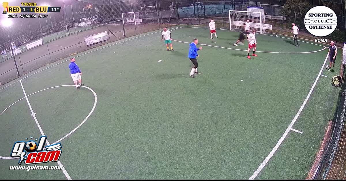 Gol da calcio d?angolo 