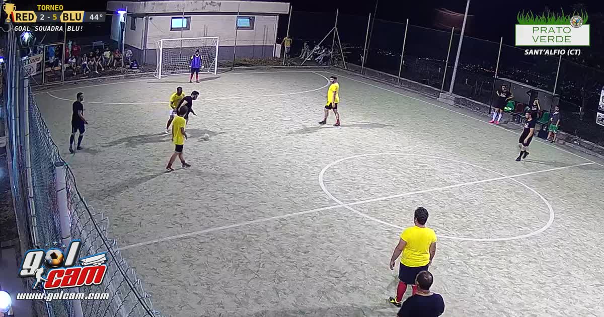 Dripling al portiere 