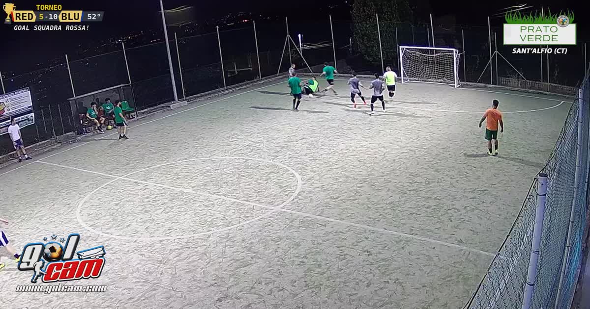 Dribbling e goal di esterno