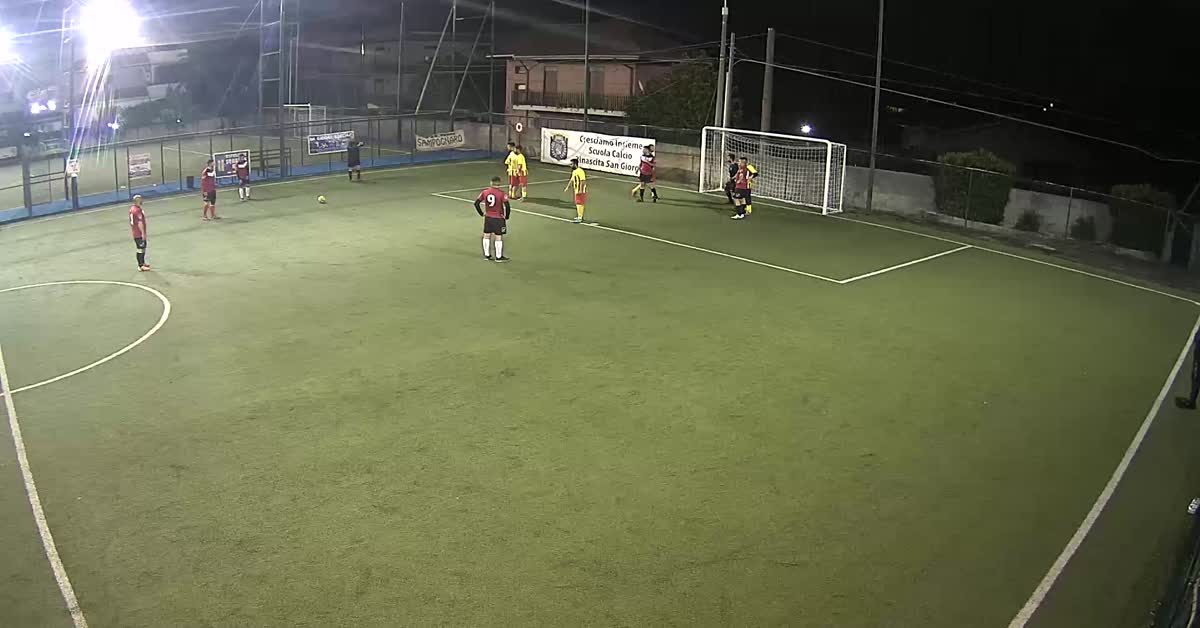 Punizione senza barriera!