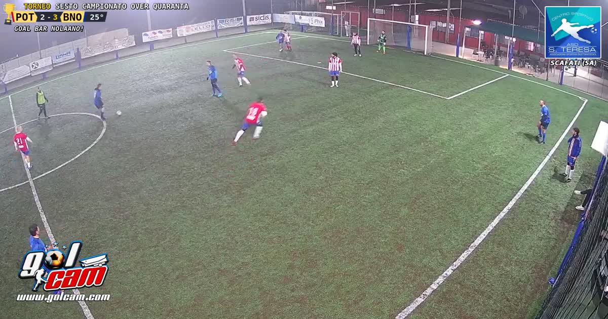 Inserimento, portiere a terra!