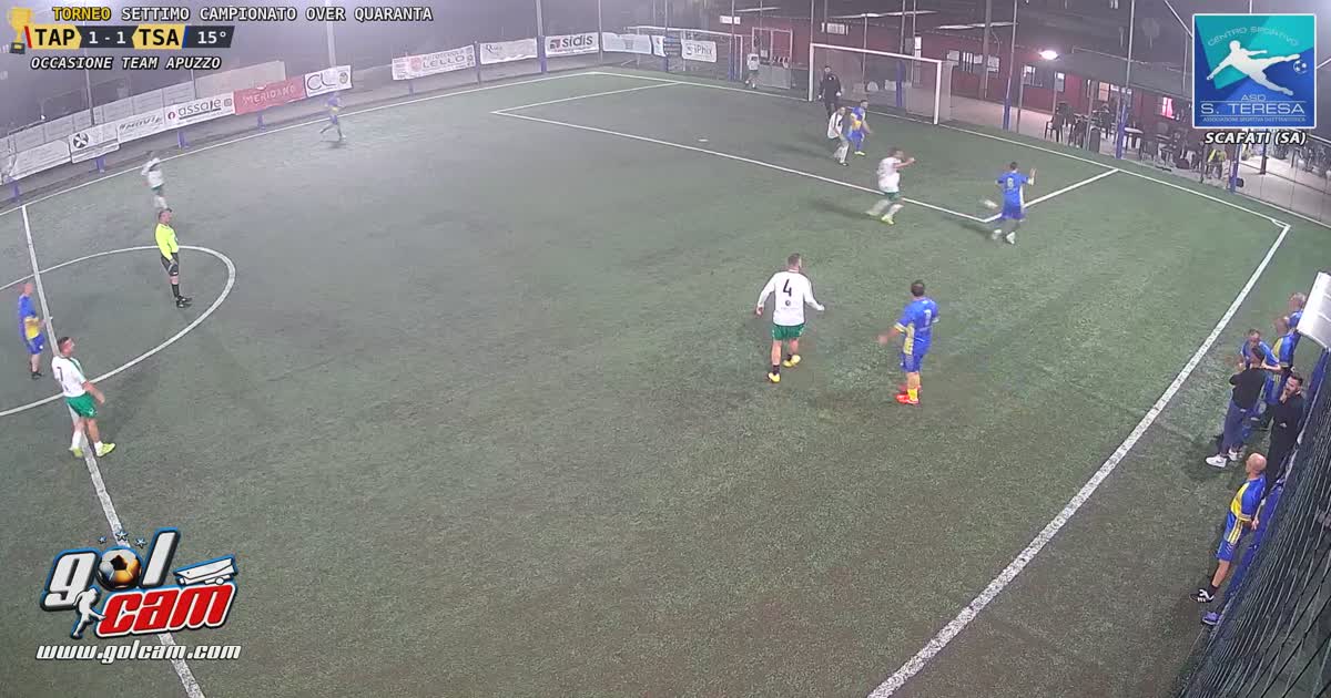 Parata su tiro a giro