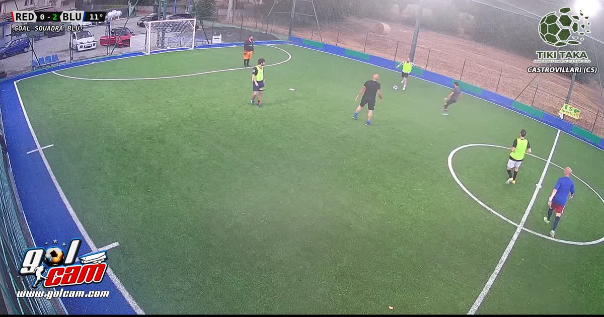 Gol 1 squadra blu