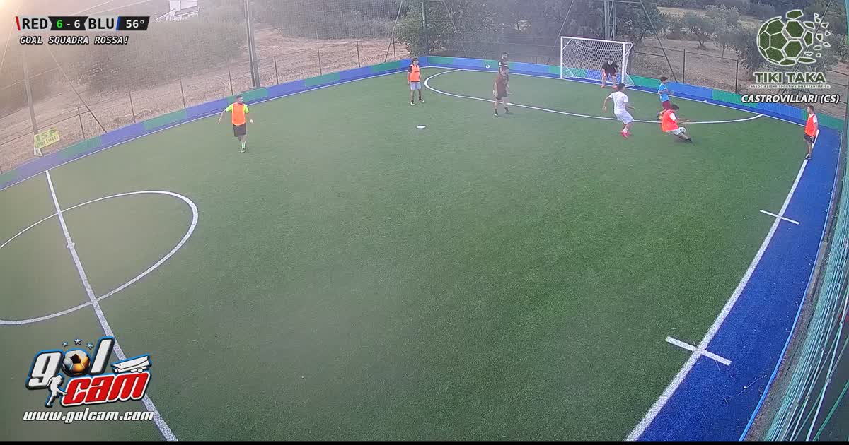 Controllo di tacco e gol