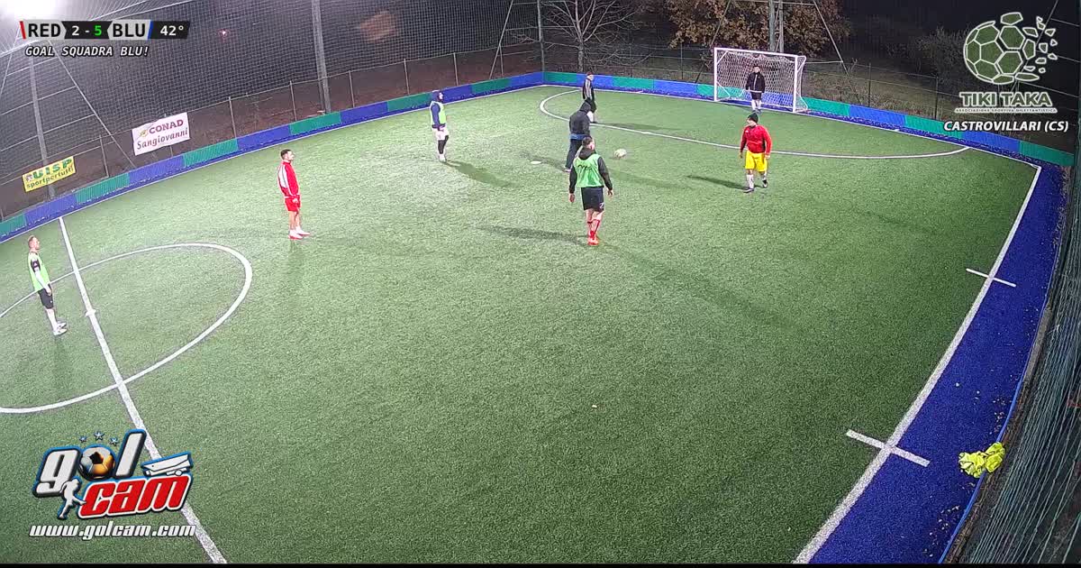 Gol dopo stop di petto