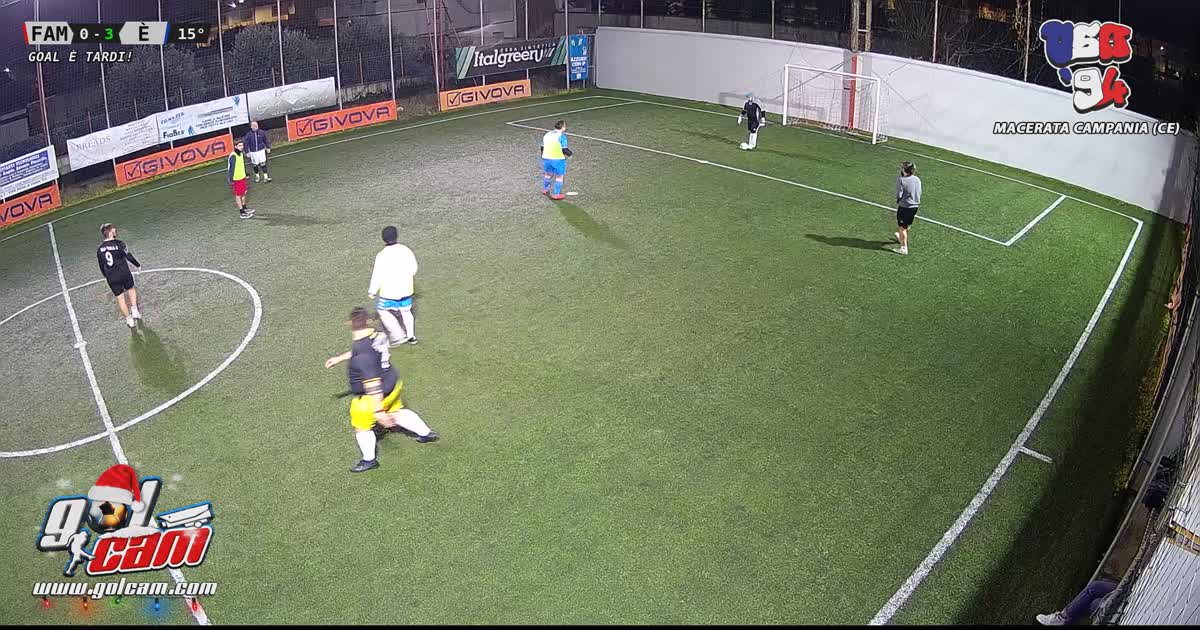 Primo goal della serata