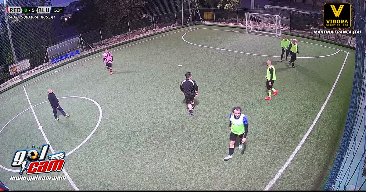 Bel gol di Pino Caramia